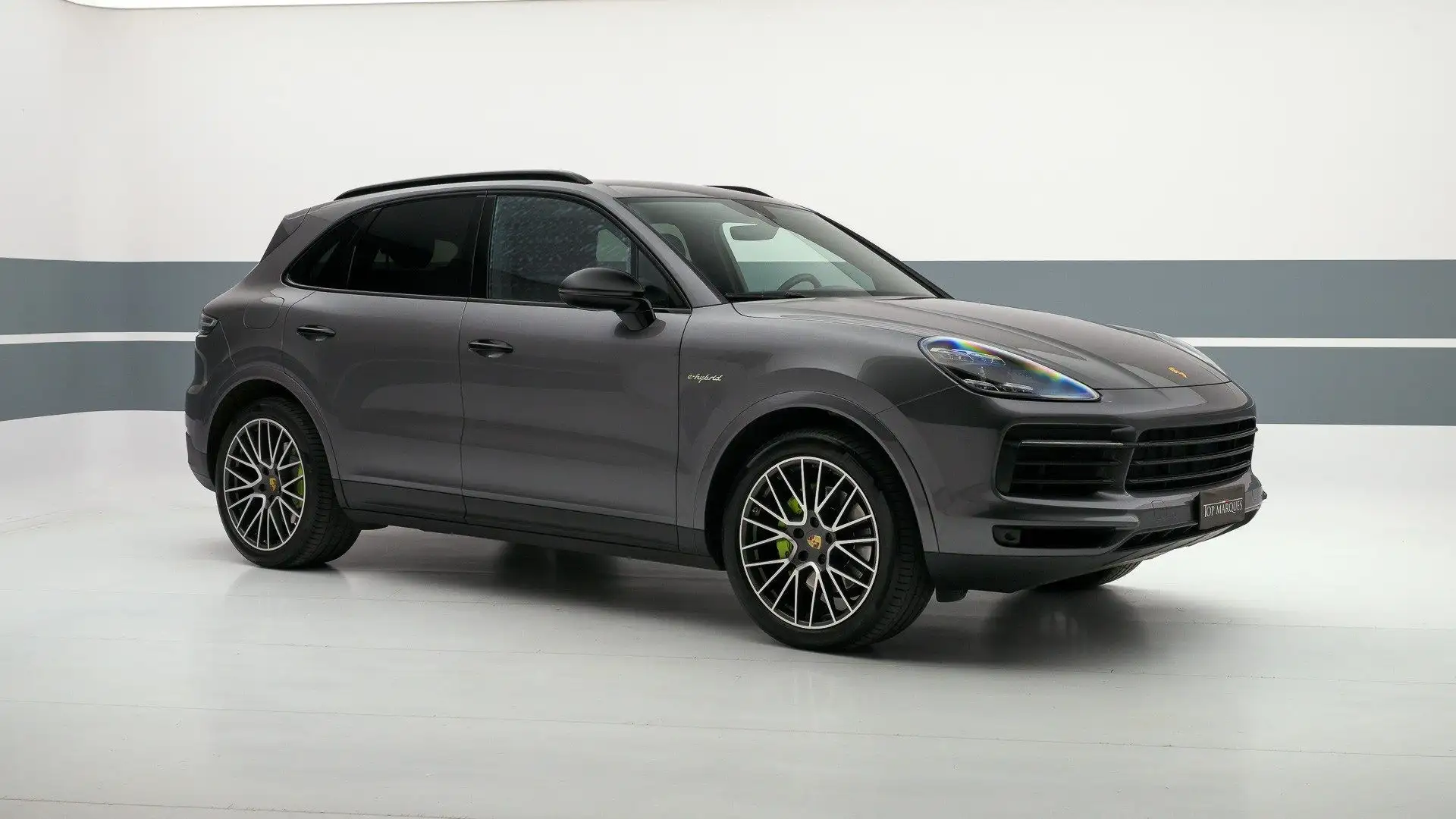 Porsche Cayenne 3.0 V6 E-Hybrid Grau - 2