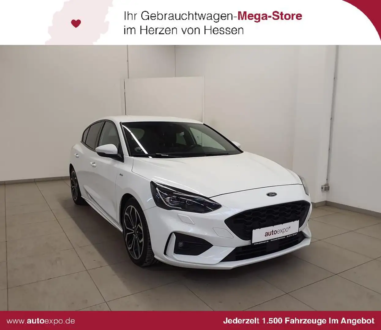 Ford Focus Focus 2.0 EcoBlue Start-Stopp-System ST-LINE White - 1