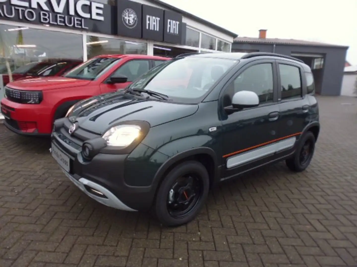 Fiat Panda 1.0 GSE Hybrid Klimaautomatik 7" Touchscreenradio Grün - 2