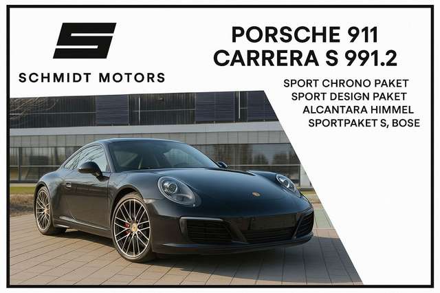 Imagine Porsche 911 Carrera S 991.2 Sport-Chrono Alcantara PASM