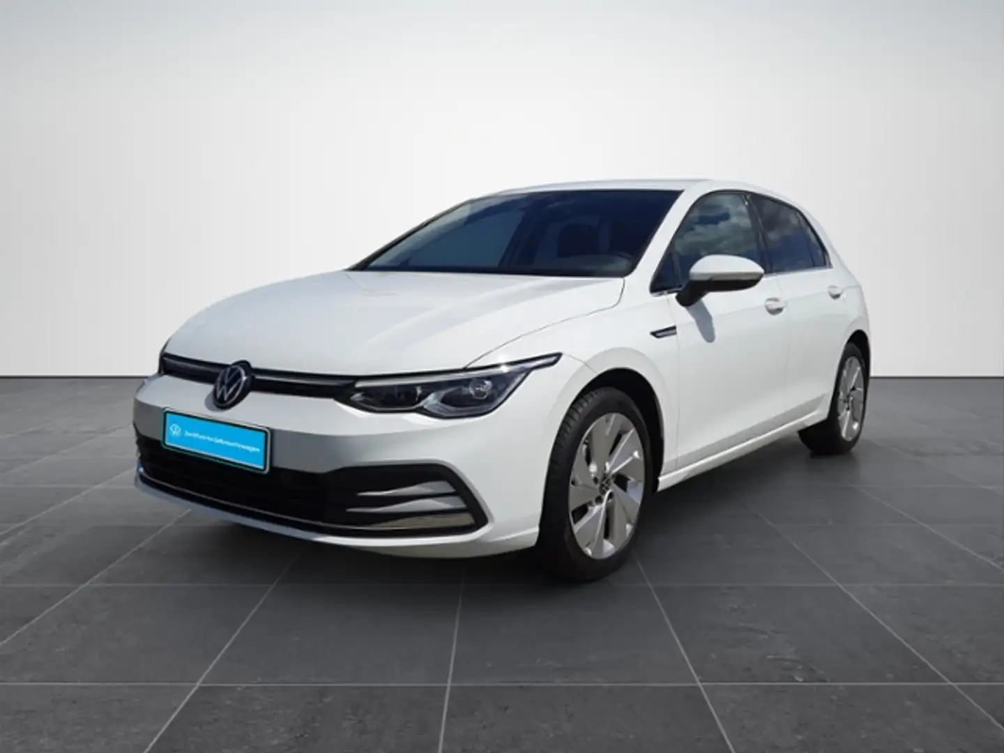 Volkswagen Golf VIII 2.0TDI Style LED+/AHK/Navi/ACC/App Weiß - 2