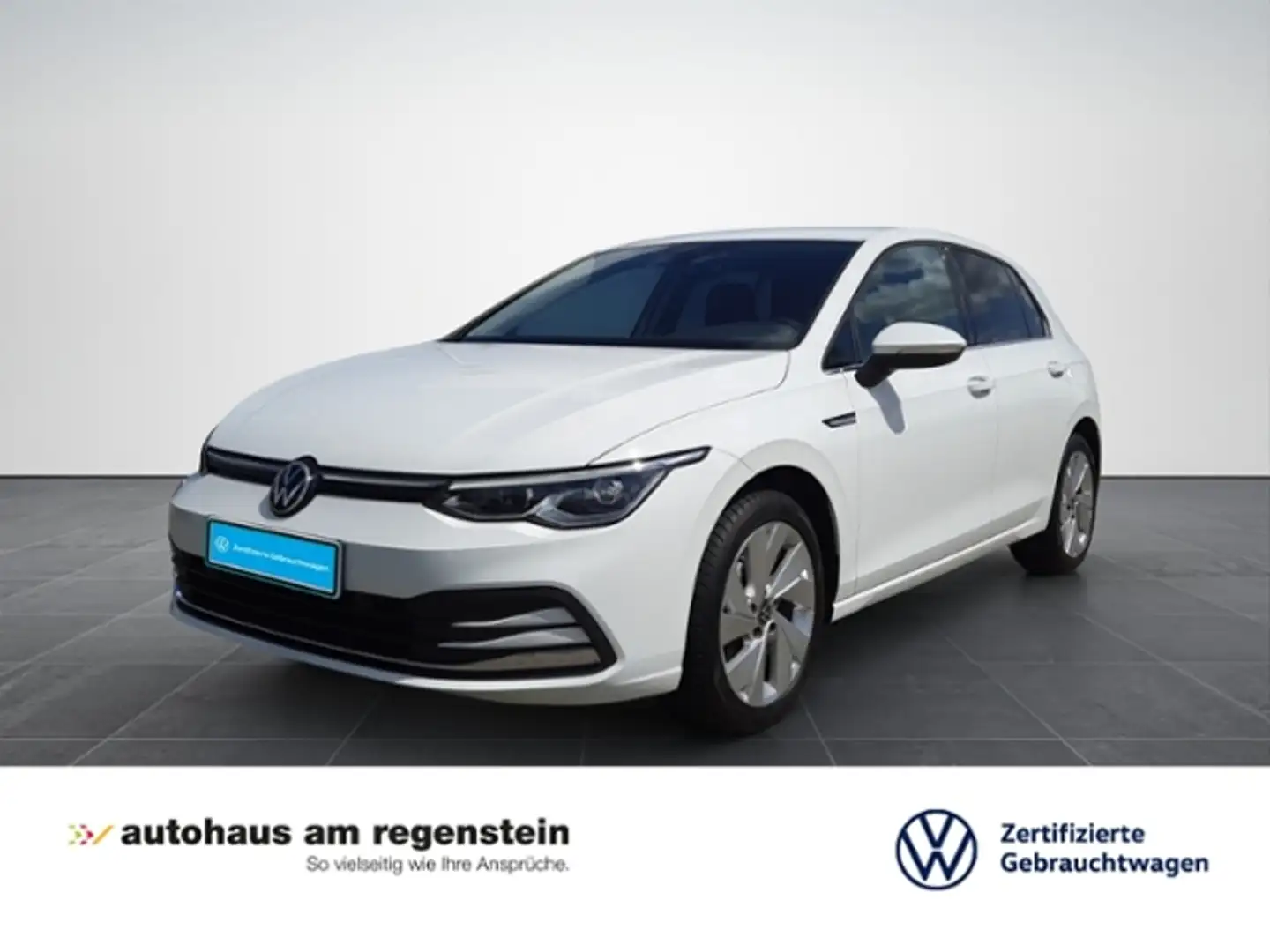 Volkswagen Golf VIII 2.0TDI Style LED+/AHK/Navi/ACC/App Weiß - 1
