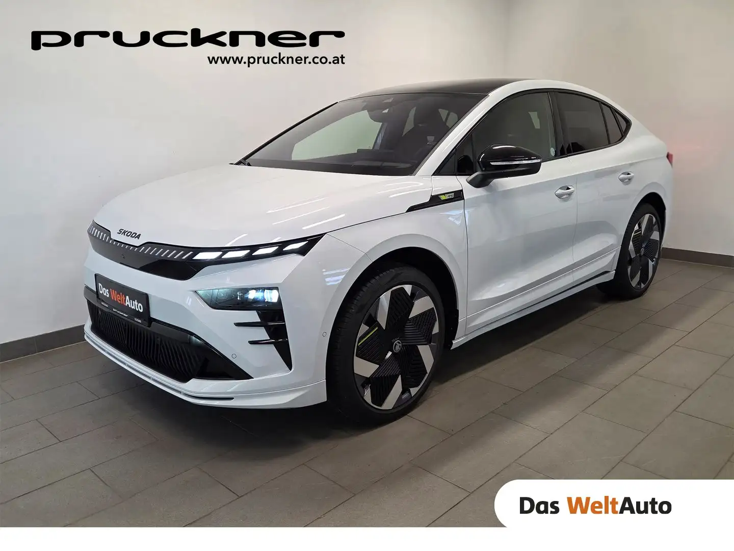 Skoda Enyaq Coupé RS Weiß - 1