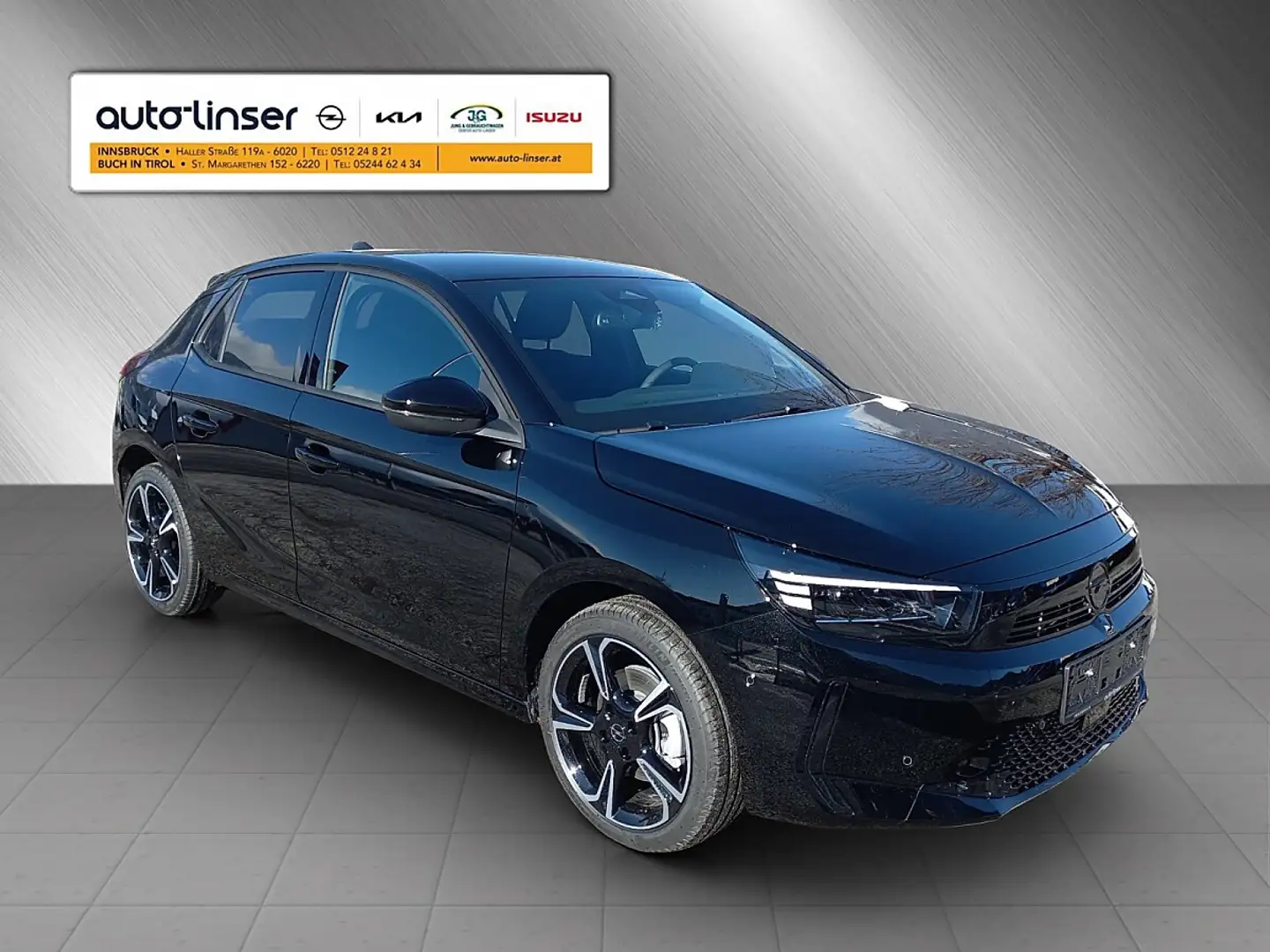 Opel Corsa 1,2 Direct Injection Turbo Euro 6.4  GS Schwarz - 2