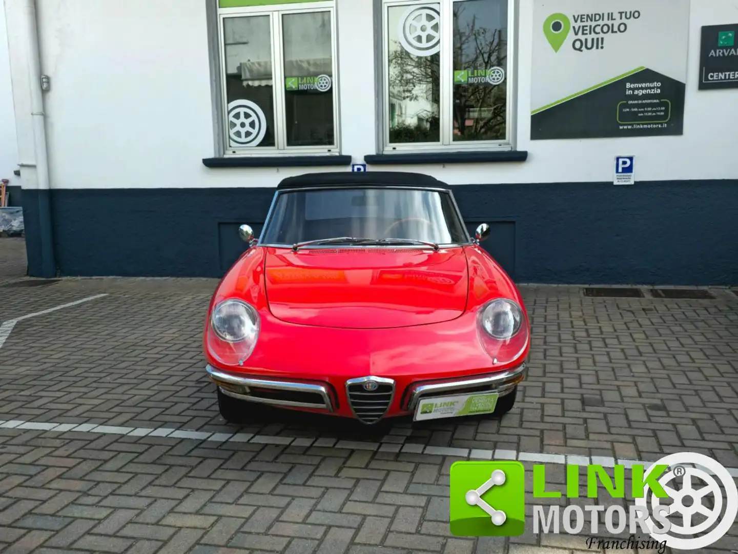 Alfa Romeo Spider 1750 OSSO DI SEPPIA / RESTAURO TOTALE Rood - 2
