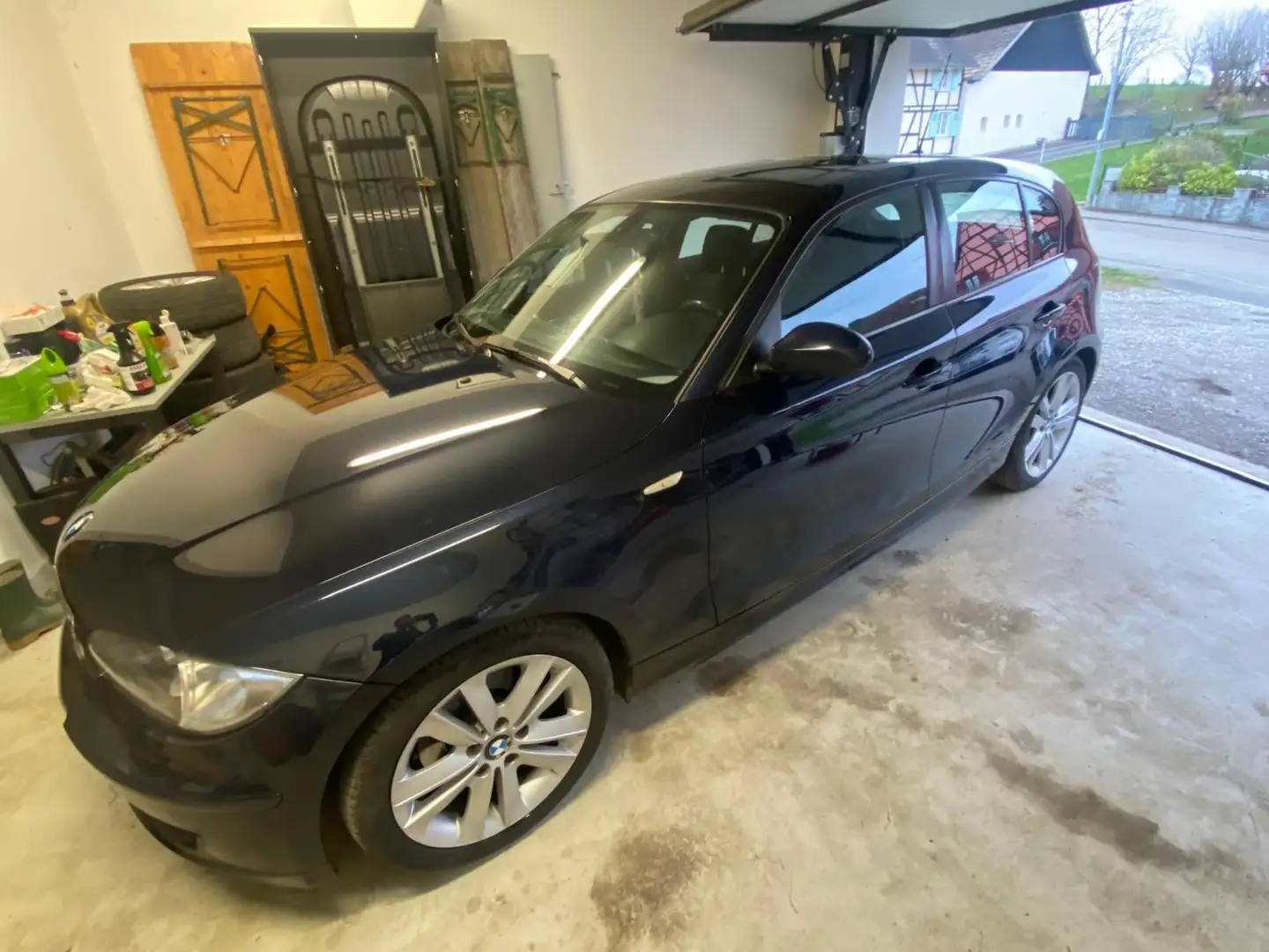 BMW 120 120d+177+ch+Confort+A Bleu - 1