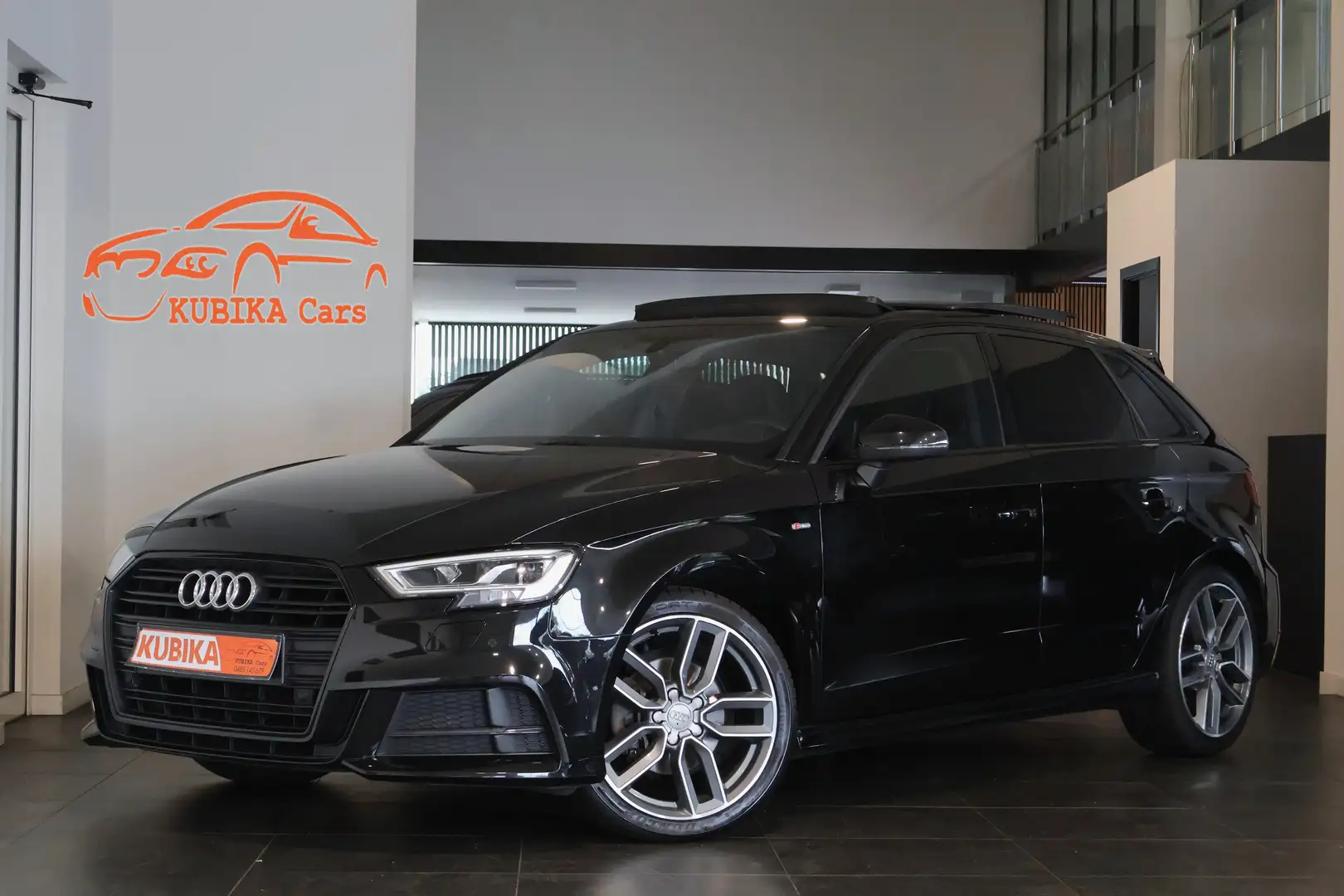 Audi A3 A3 1.5TFSi Sportback S-Line Pano CruiseC Garantie* Zwart - 1