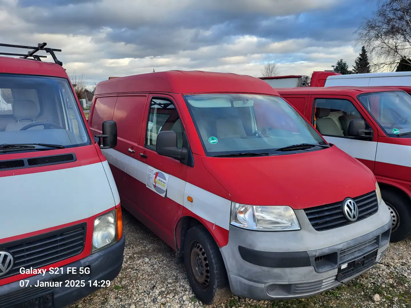 Volkswagen T5 Kombi Kasten-Mittelhochdach lang Fehér - 2