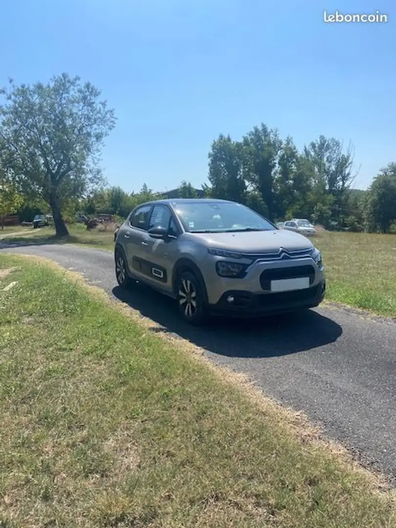 Citroen C3 v4 bhdi 100 bvm6 shine Beige - 2