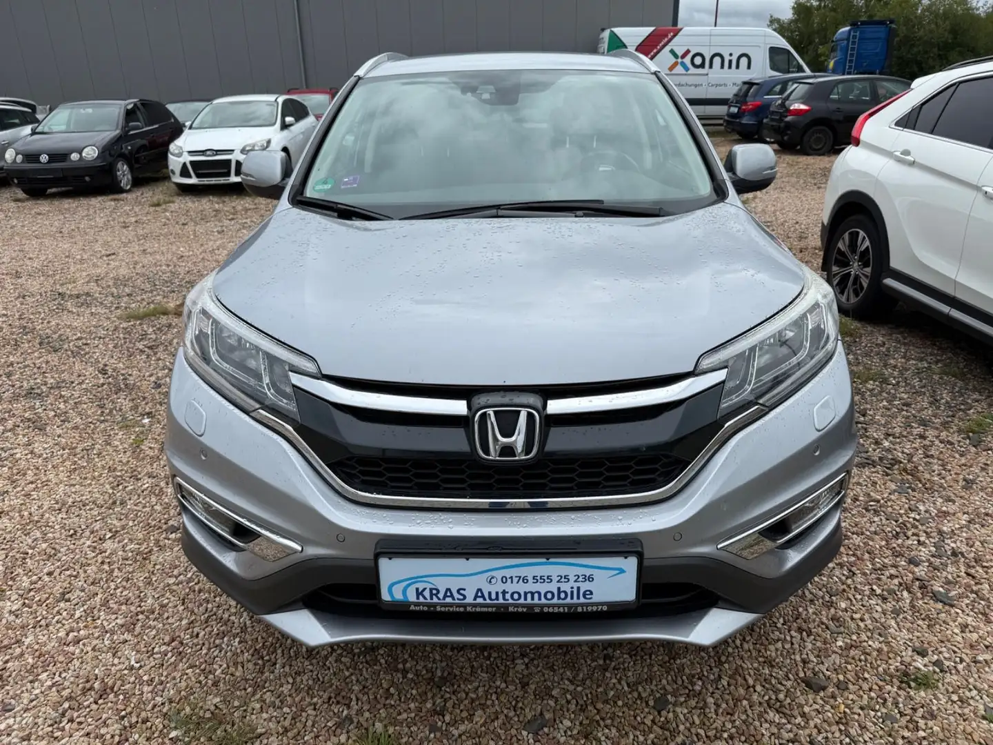 Honda CR-V Elegance 4WD+AUTOMATIK+NAVI+LED Silber - 2
