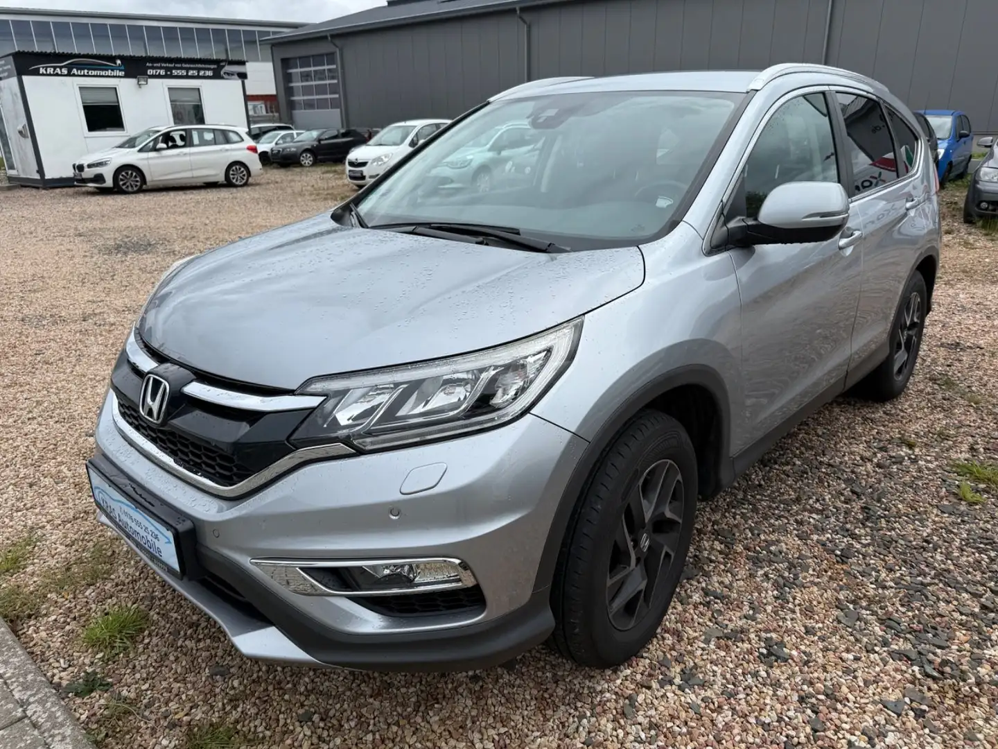 Honda CR-V Elegance 4WD+AUTOMATIK+NAVI+LED Silber - 1