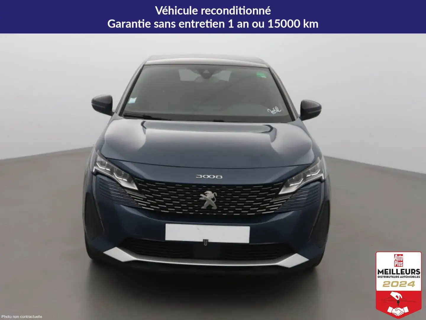 Peugeot 3008 HYBRID 136CH ALLURE PACK E-DCS6 Bleu - 2