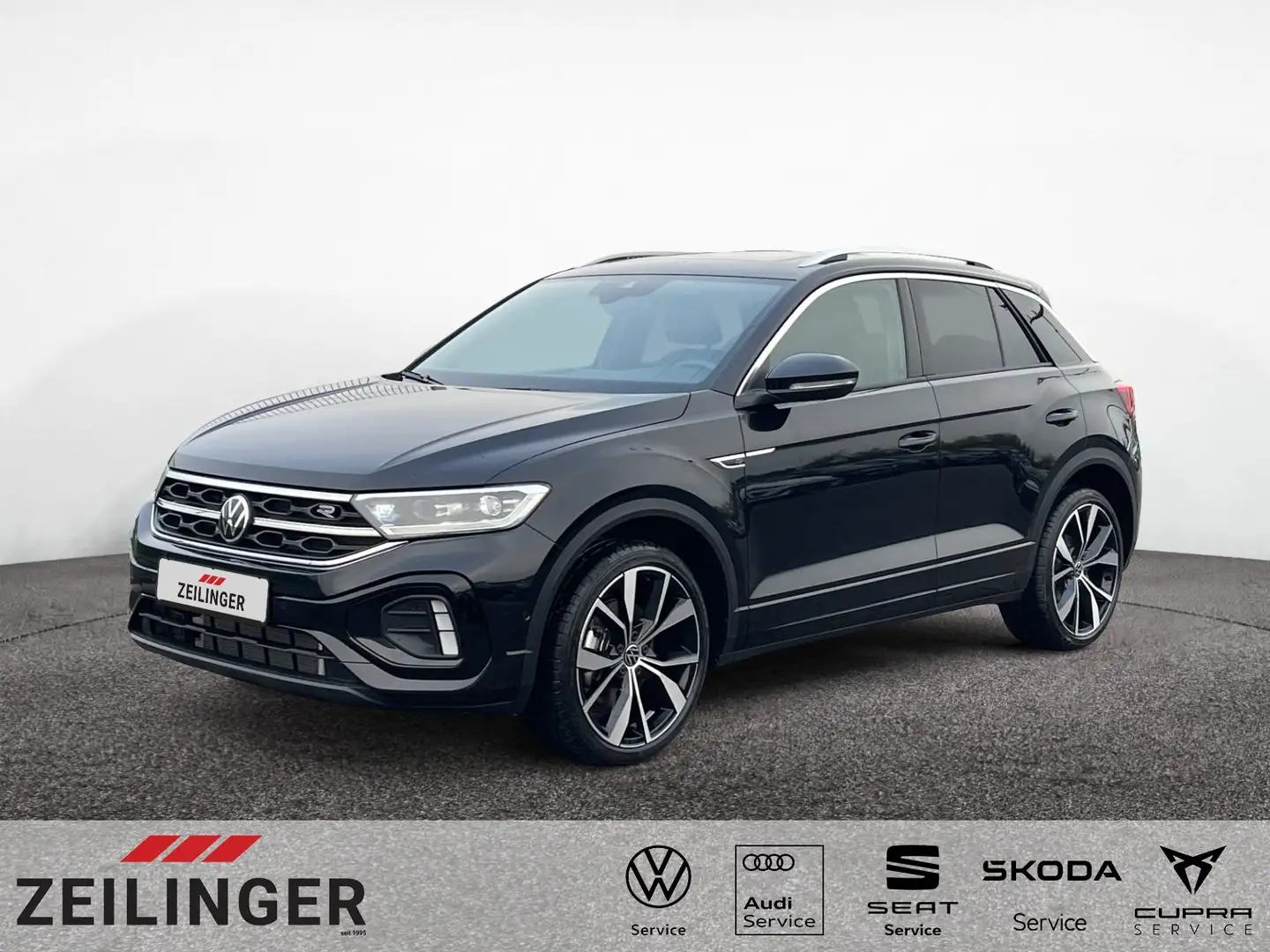 Volkswagen T-Roc R-Line 4Motion TSI DSG|PANO|19"|LED+|R-CAM Schwarz - 1