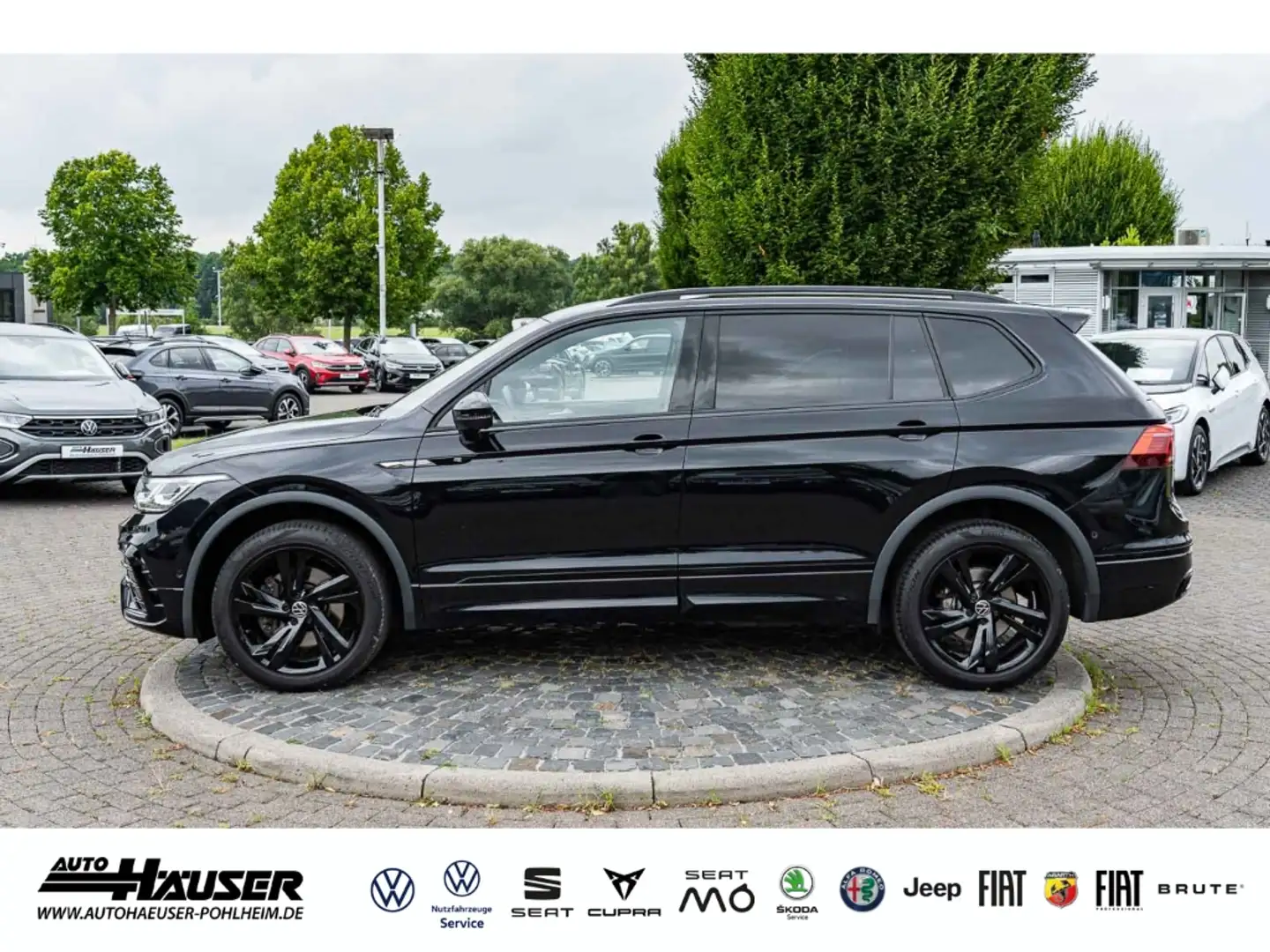 Volkswagen Tiguan Allspace R-Line 2.0 TSI DSG 4Motion 7-SITZER AHK H&K EL. HE Schwarz - 2