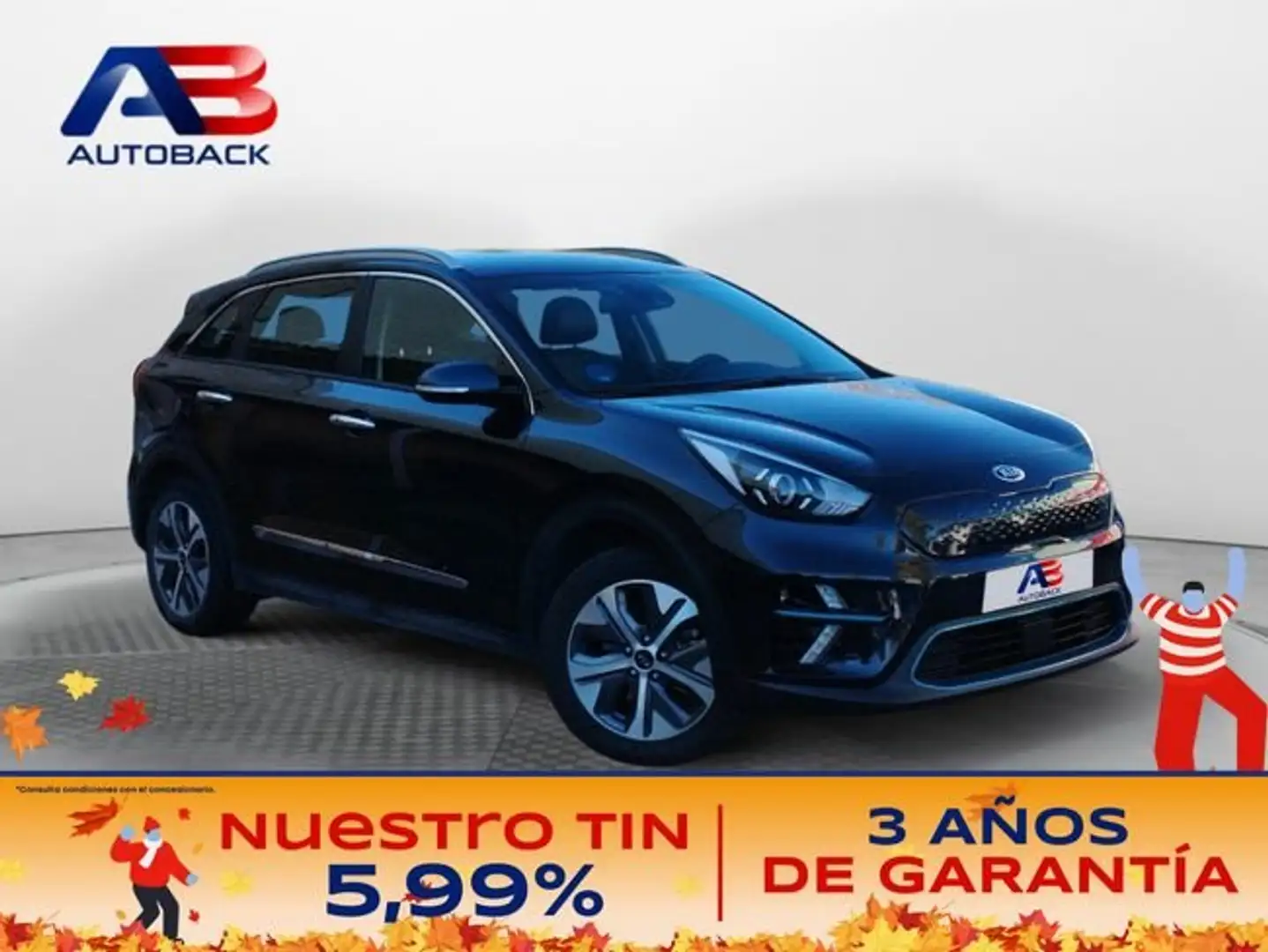 Kia e-Niro Drive Long Range Negro - 1