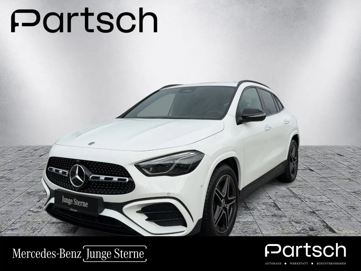 Mercedes-Benz GLA 200 d 4MATIC AMG-Line W-Paket SpurW Weiß - 1
