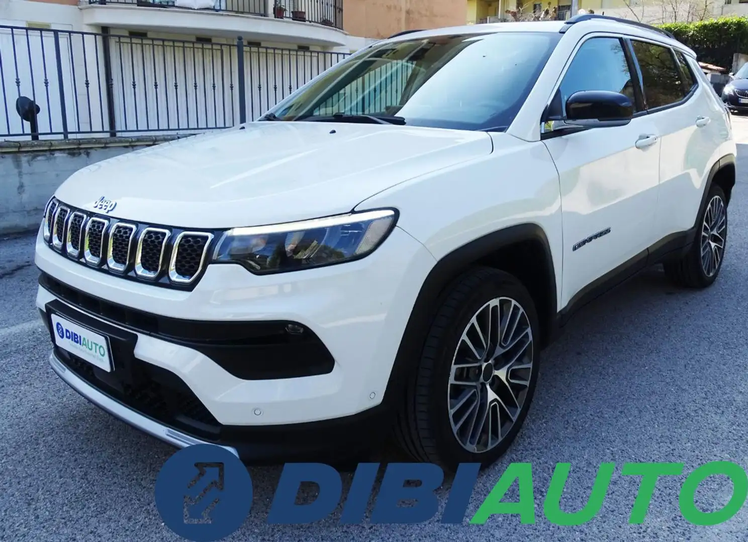 Jeep Compass 1.3 Turbo T4 190 CV PHEV AT6 4xe Limited TETTO Bianco - 1
