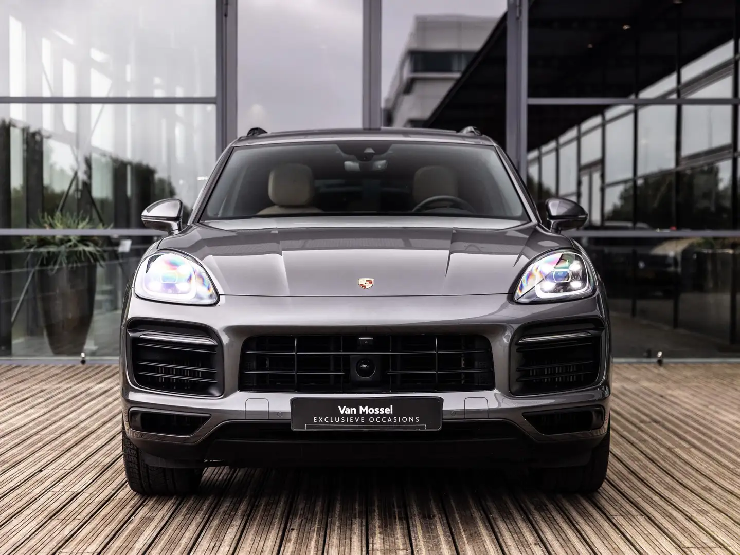 Porsche Cayenne 3.0 | SPORTDESIGN | NL AUTO | VOLLEDIG PORSCHE OND Grijs - 2