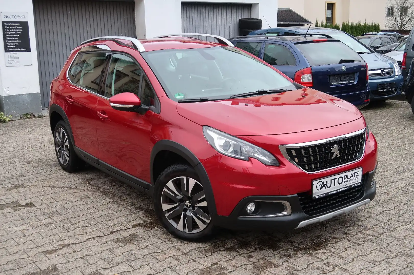 Peugeot 2008 Allure *AUTOMATIK *NAVI *TEMPOMAT *ALU Rojo - 1