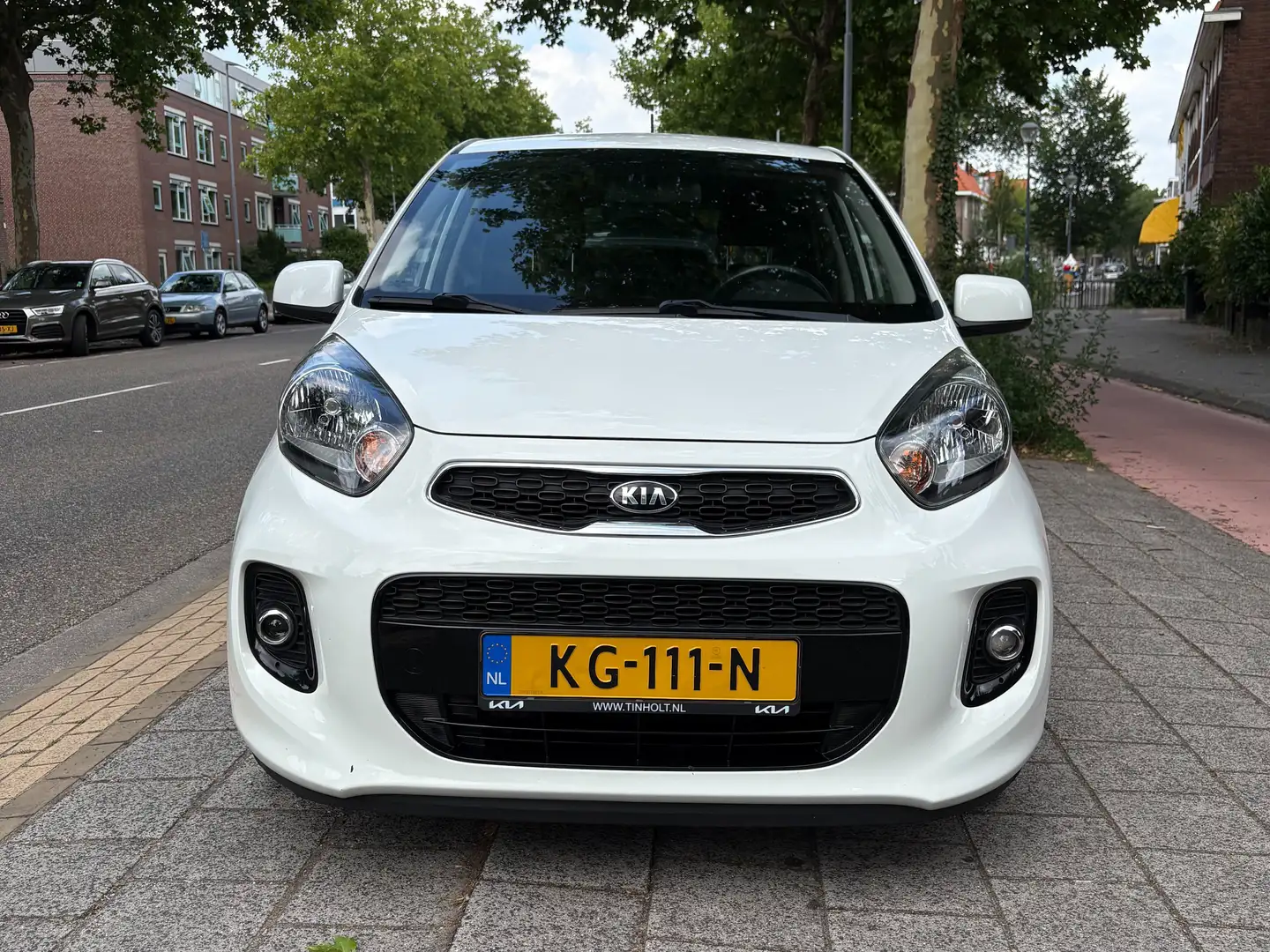 Kia Picanto Picanto 1.0 CVVT Comfort Plusline Navigator Blanc - 1