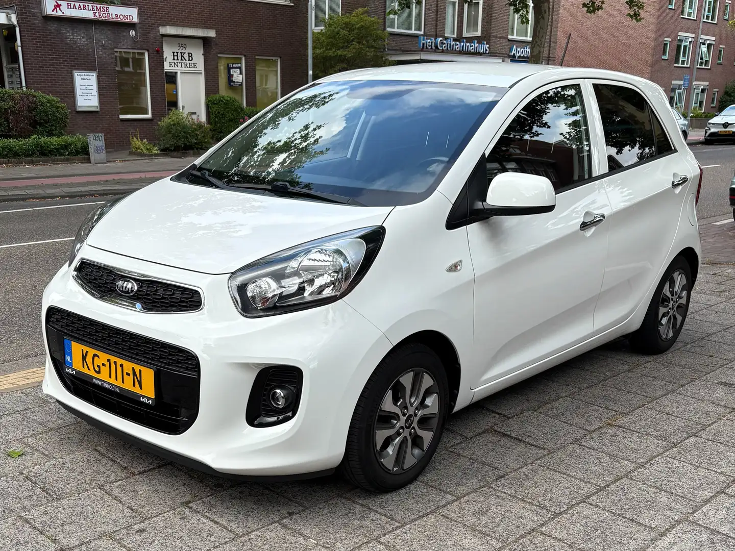 Kia Picanto Picanto 1.0 CVVT Comfort Plusline Navigator Blanc - 2