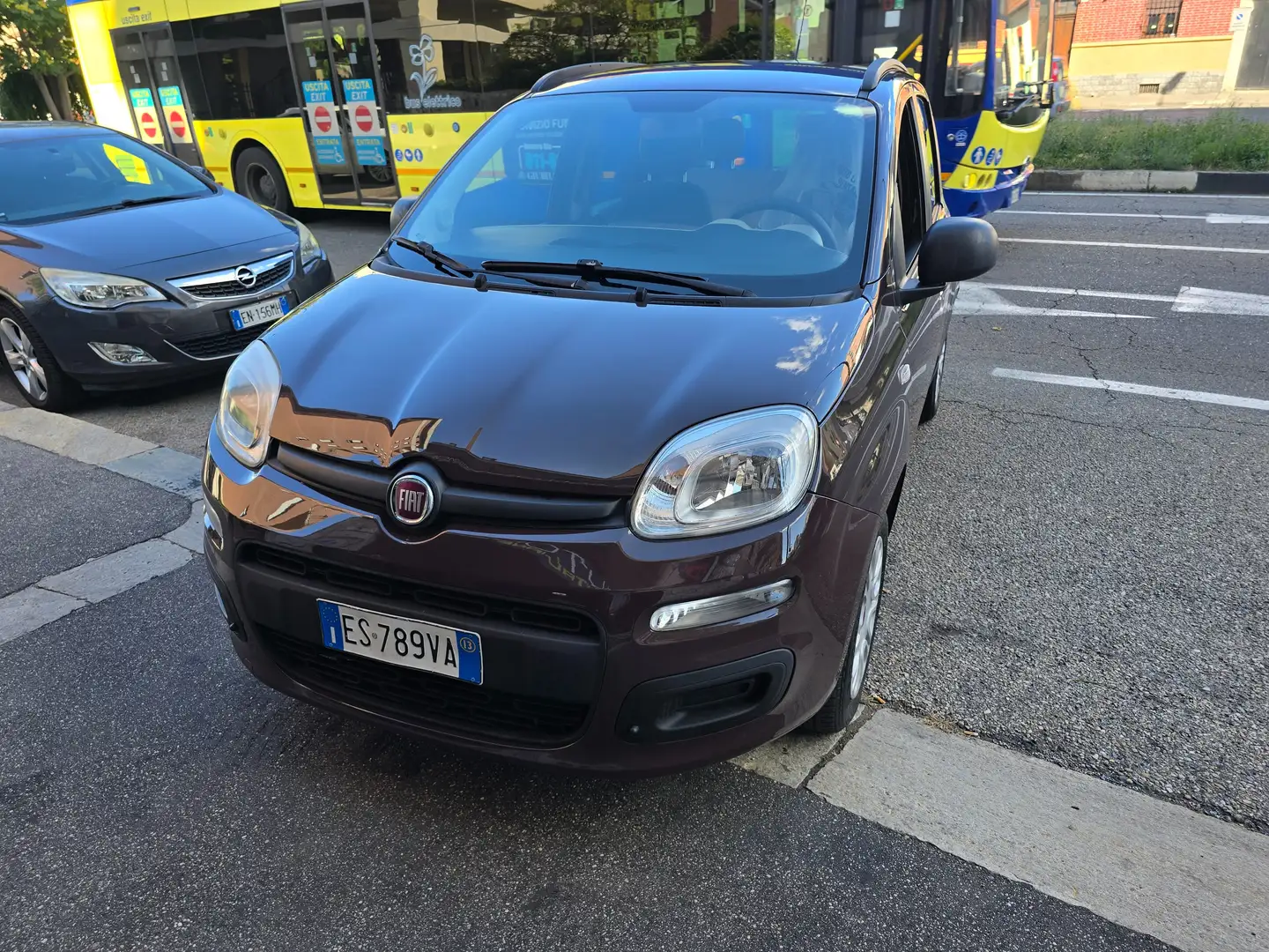 Fiat Panda Panda III 2012 1.2 Pop 69cv Brązowy - 1