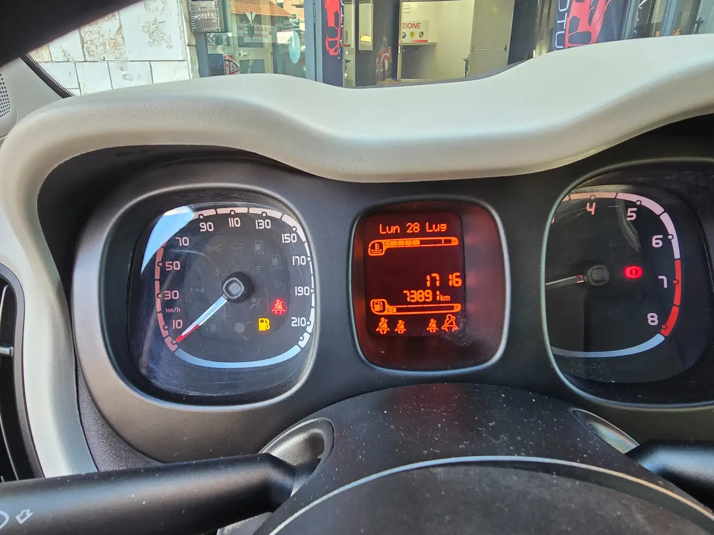 Fiat Panda Panda III 2012 1.2 Pop 69cv Brązowy - 2