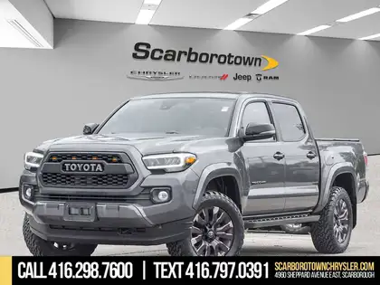 Gray 2021 Toyota Tacoma Pickup Truck Four-Wheel Drive Automatic