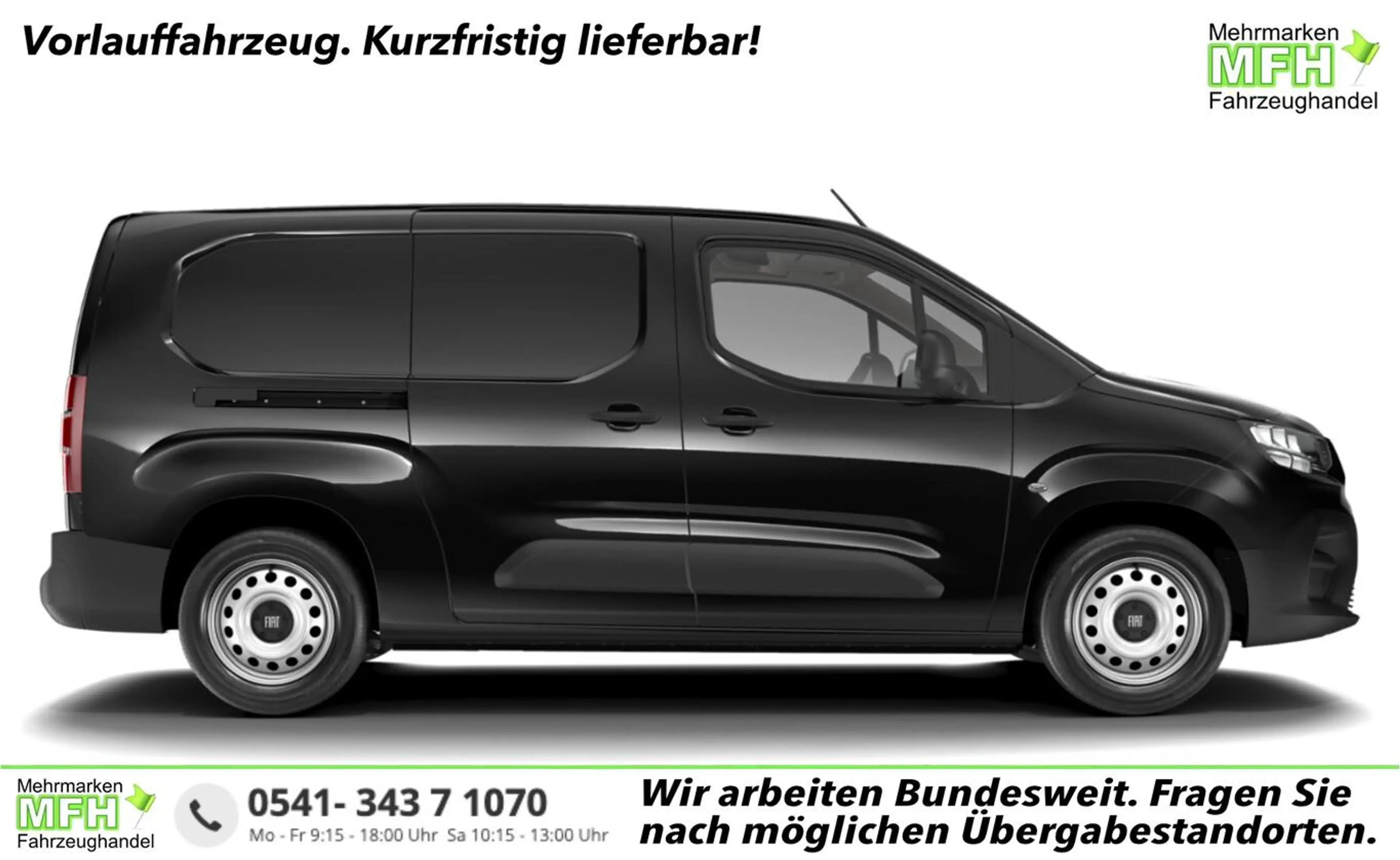 Fiat Doblo Kasten L2 AT8 2xSchiebe SHZ Kam MagicCarg 96 kW...