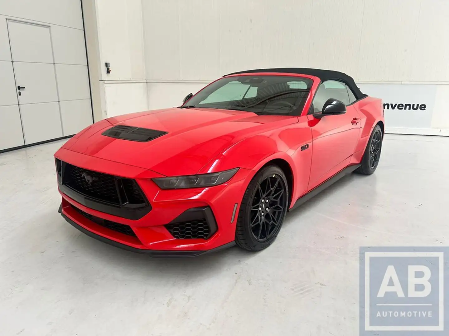 Ford Mustang * Mustang V8 / Cabrio / Automaat / Dark Pack * Rood - 2