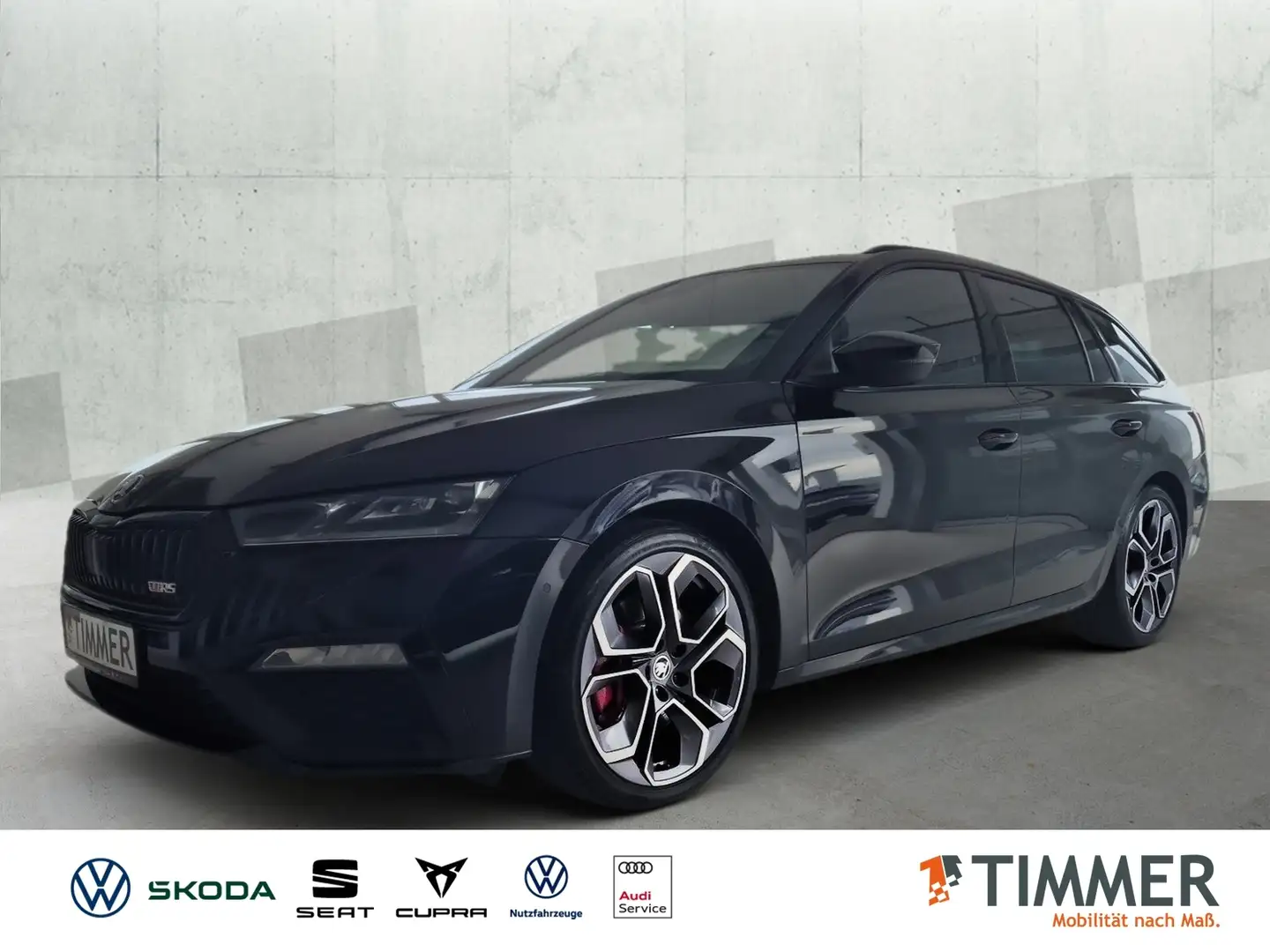 Skoda Octavia Combi 2.0 TSI DSG RS *MATRIX *ACC *RKAM *HuD *NAV Schwarz - 1