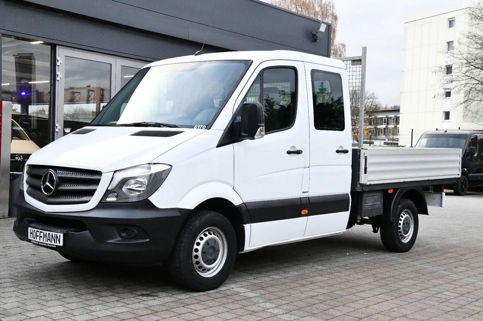 Mercedes-Benz Sprinter 314 CDI Pritsche/DoKa RWD L2 Tempomat Wit - 2