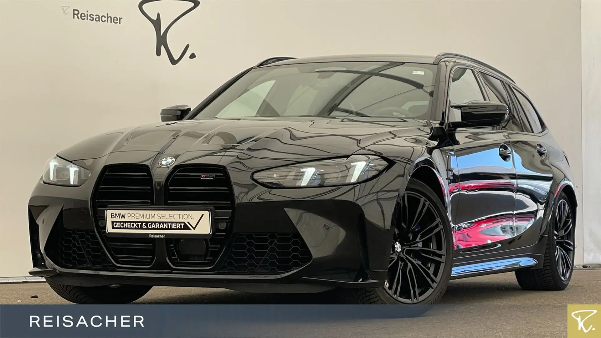 BMW M3 A Competition M xDr Tou ACC 360 H&K HuD 19"LM Schwarz - 1