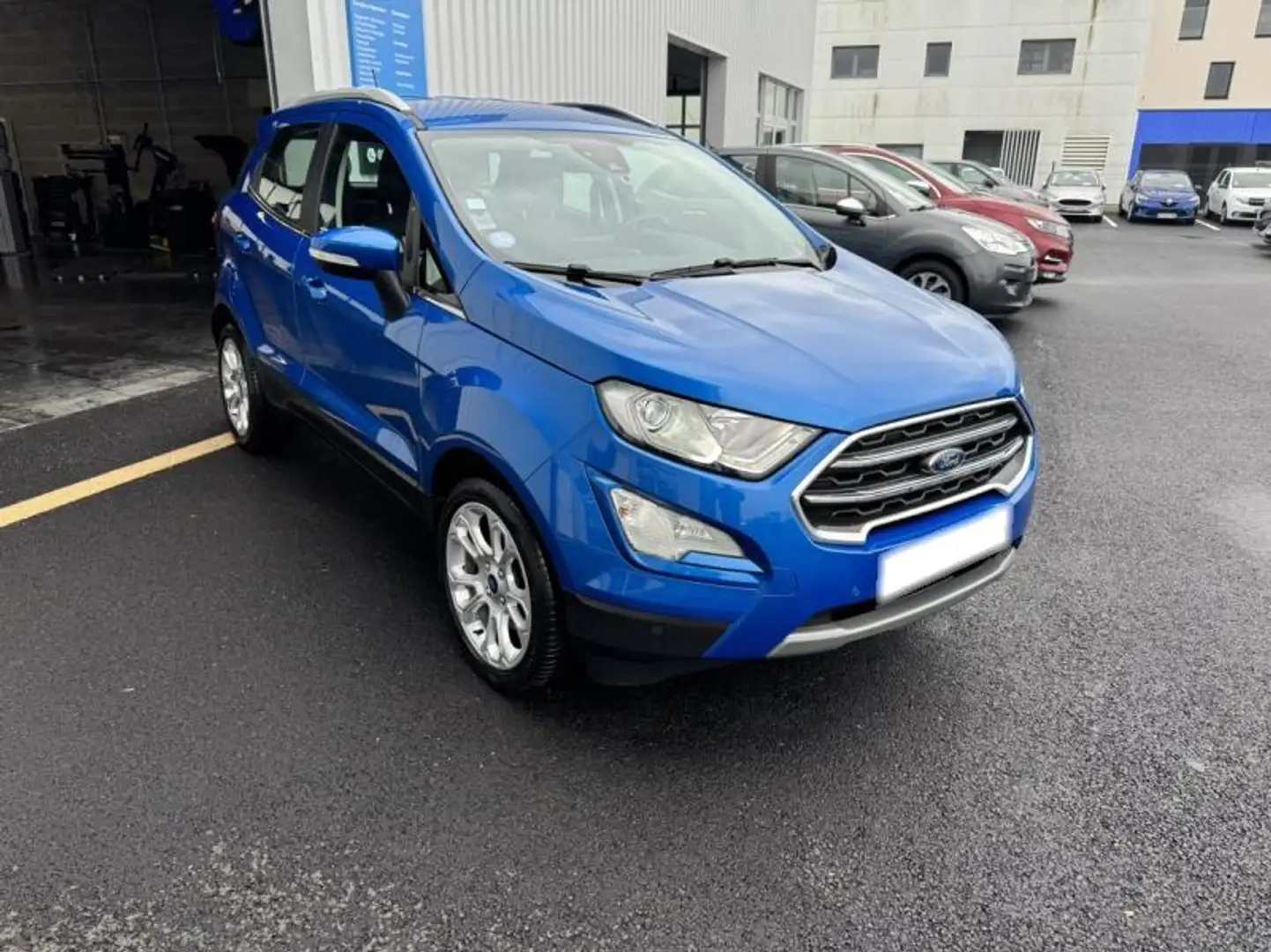 Ford EcoSport 1.0 EcoBoost 125ch Titanium Bleu - 2