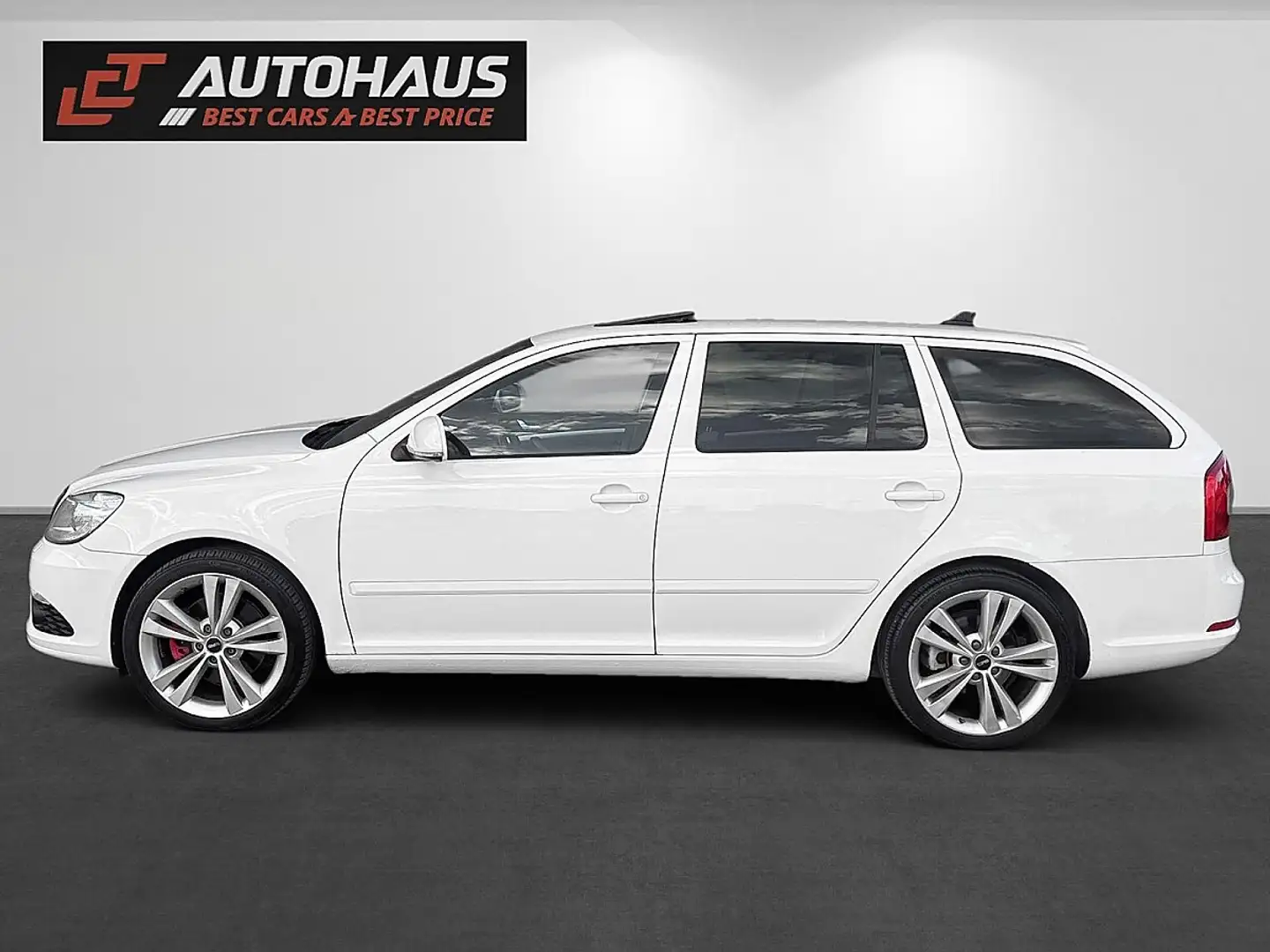 Skoda Octavia Combi RS TSI DSG |SCHIEBEDACH|GUTE AUSSTATTUNG| Weiß - 2