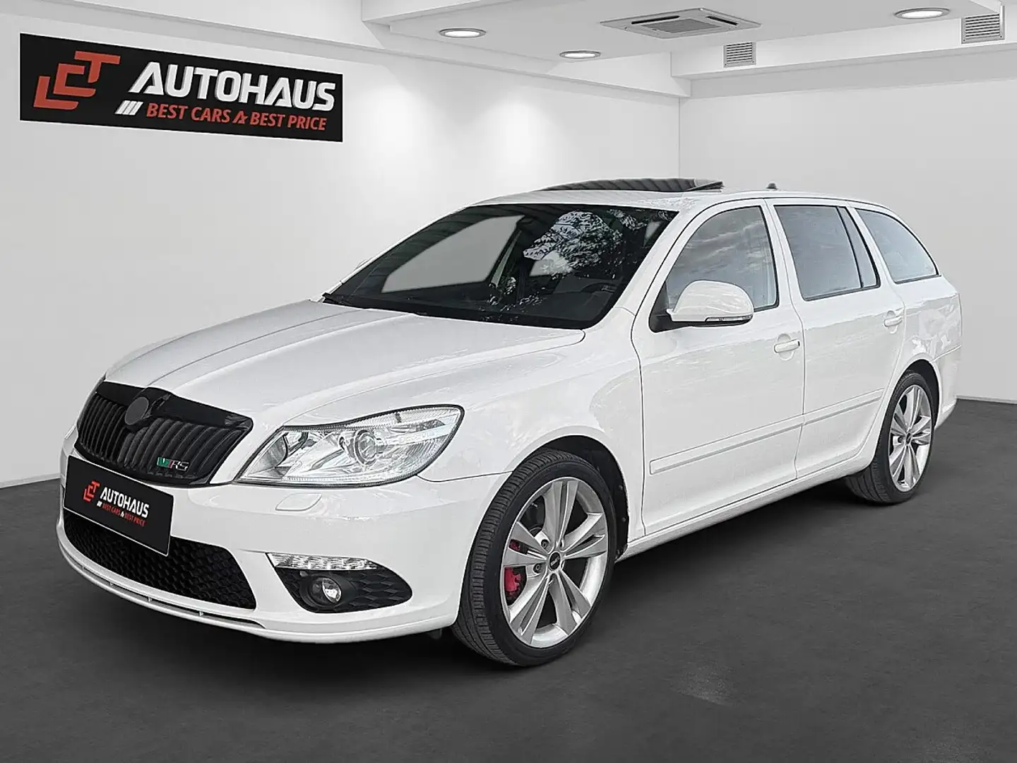 Skoda Octavia Combi RS TSI DSG |SCHIEBEDACH|GUTE AUSSTATTUNG| Weiß - 1