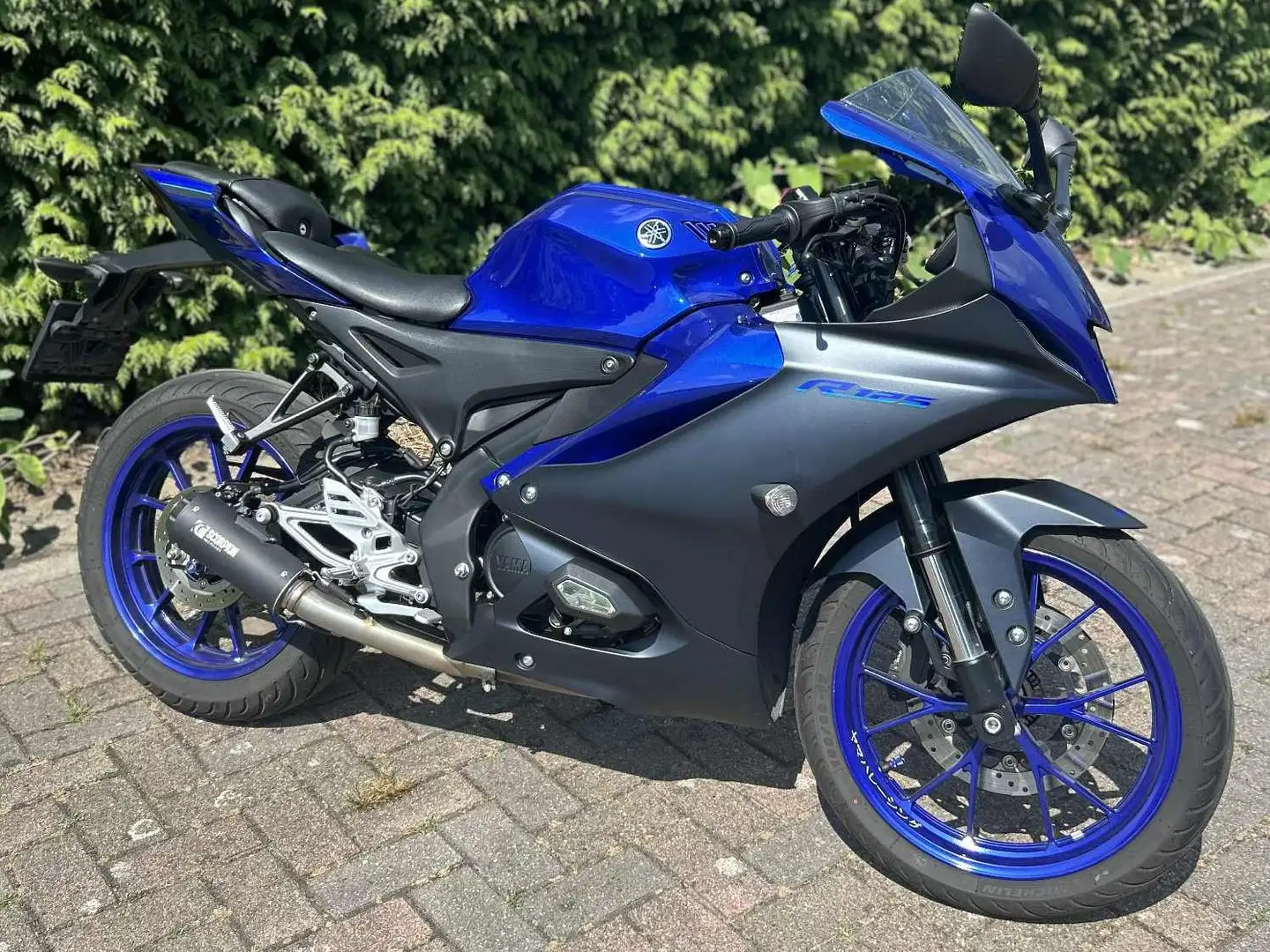 Yamaha YZF-R125 Bleu - 1