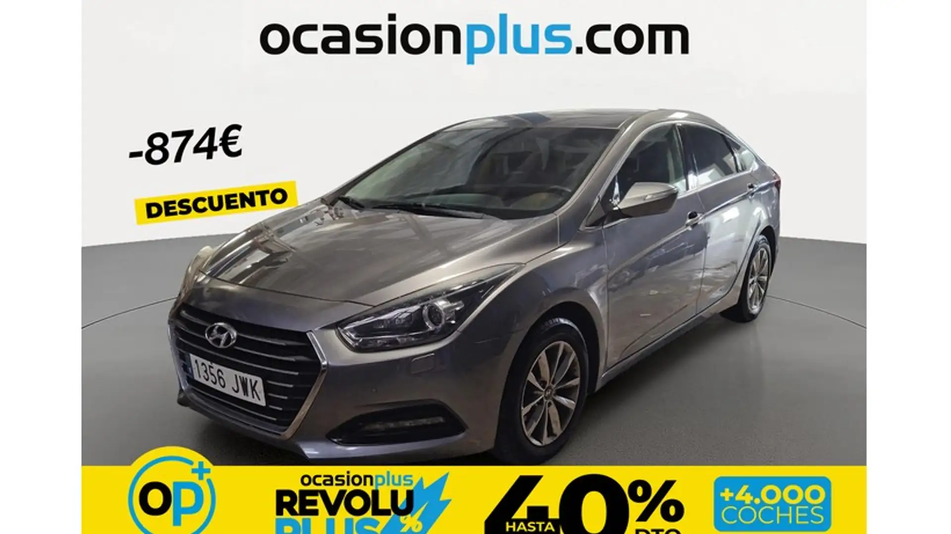 Hyundai i40 1.7CRDI BD Tecno 115 Plateado - 1