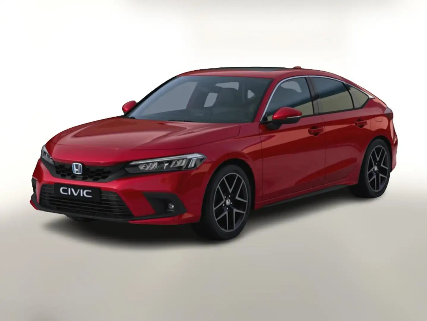 Honda Civic Advance 184 CVT Nav Leder Pano Bose SHZ 135 kW ... Rot - 1