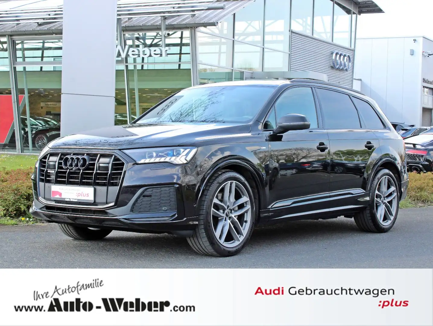 Audi Q7 50TDI S LINE S-SITZE 7-SITZE PANO UPE129.935€ Schwarz - 1