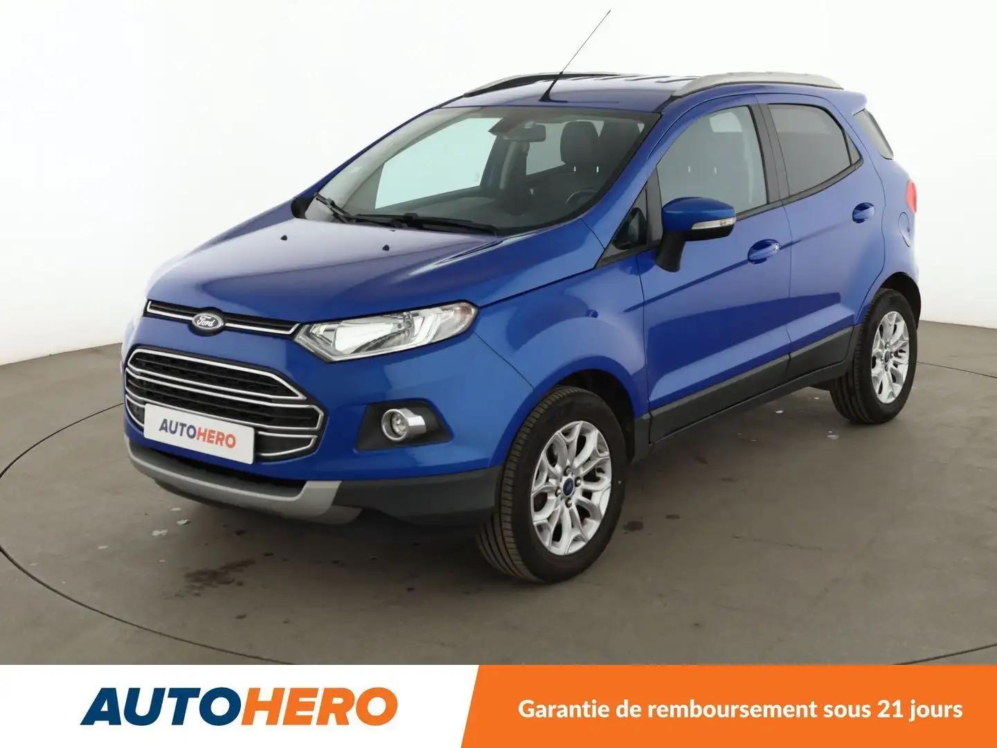 Ford EcoSport 1.0 EcoBoost Titanium Bleu - 1