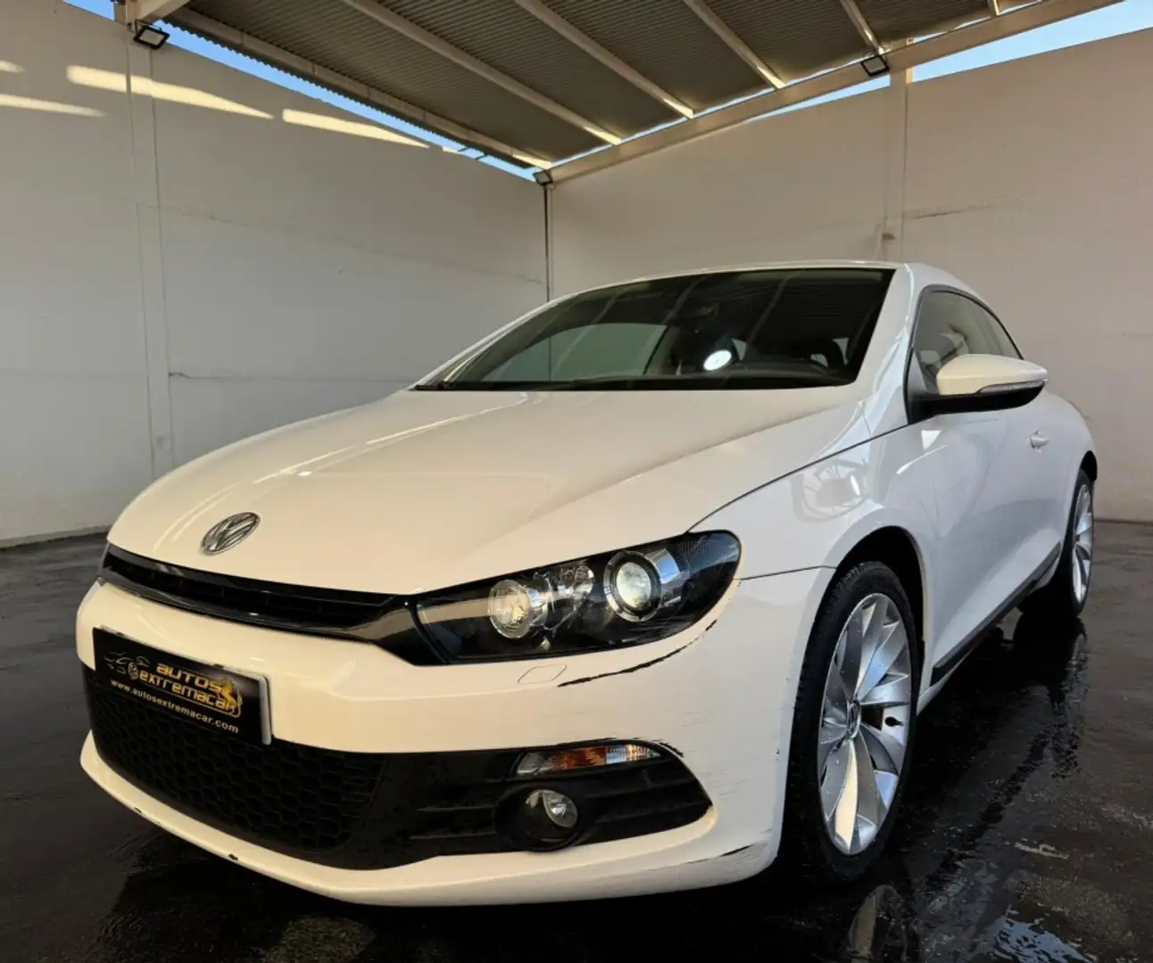 Volkswagen Scirocco 2.0TDI DSG Wit - 1