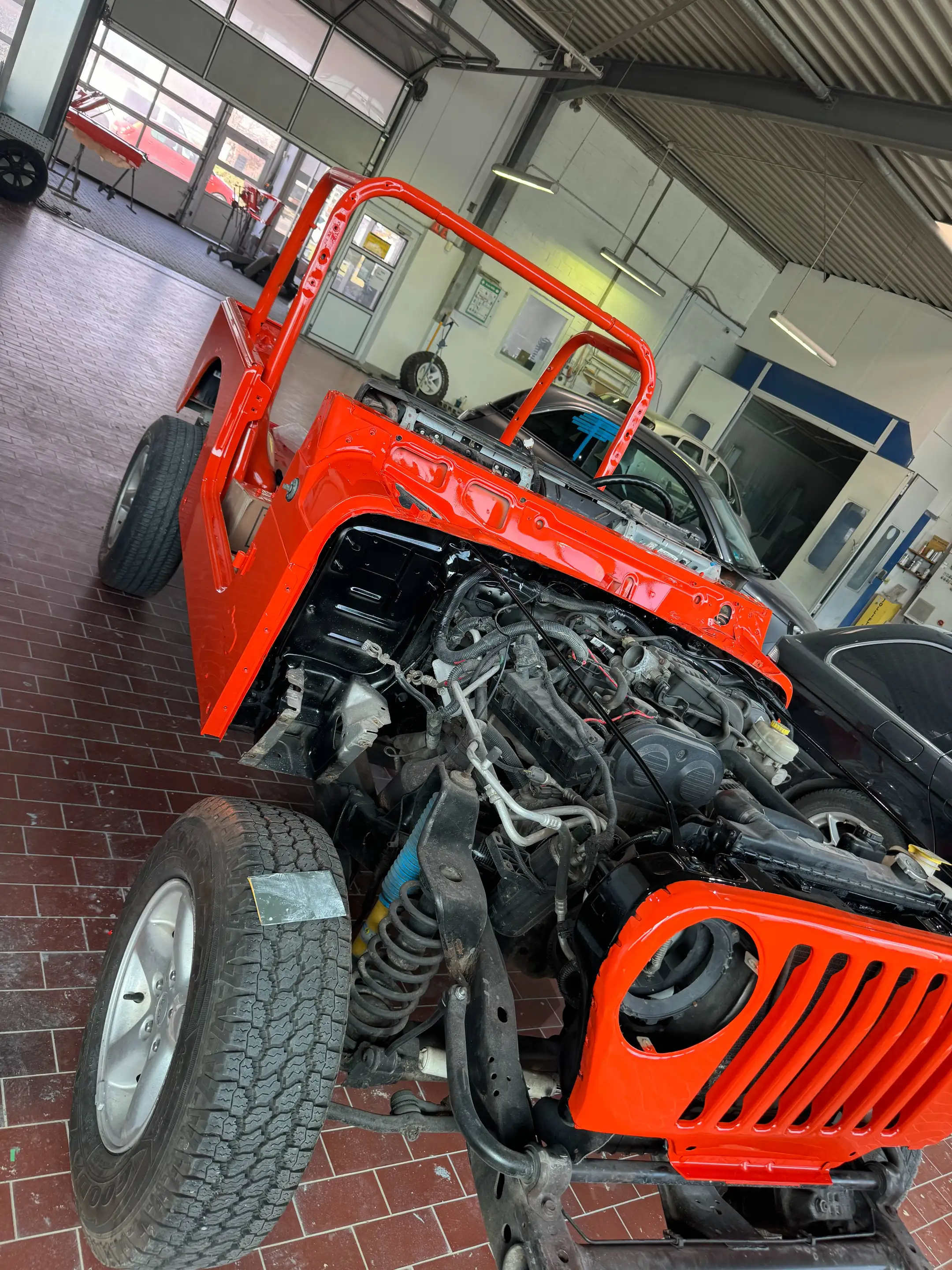 Jeep Wrangler TJ 4.0 Automatikgetriebe Klima NEU LACKIERT — photo 14