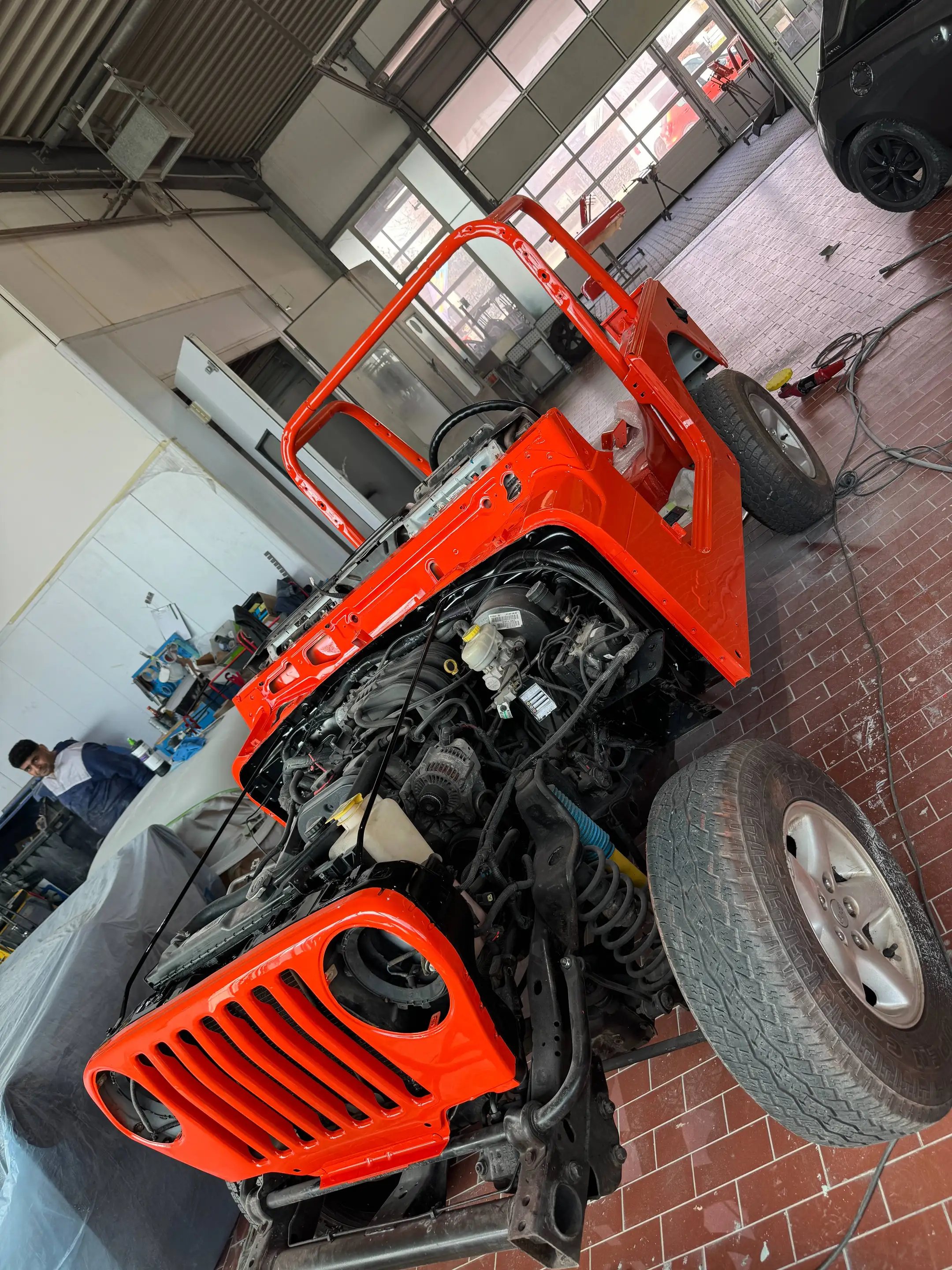 Jeep Wrangler TJ 4.0 Automatikgetriebe Klima NEU LACKIERT — photo 12