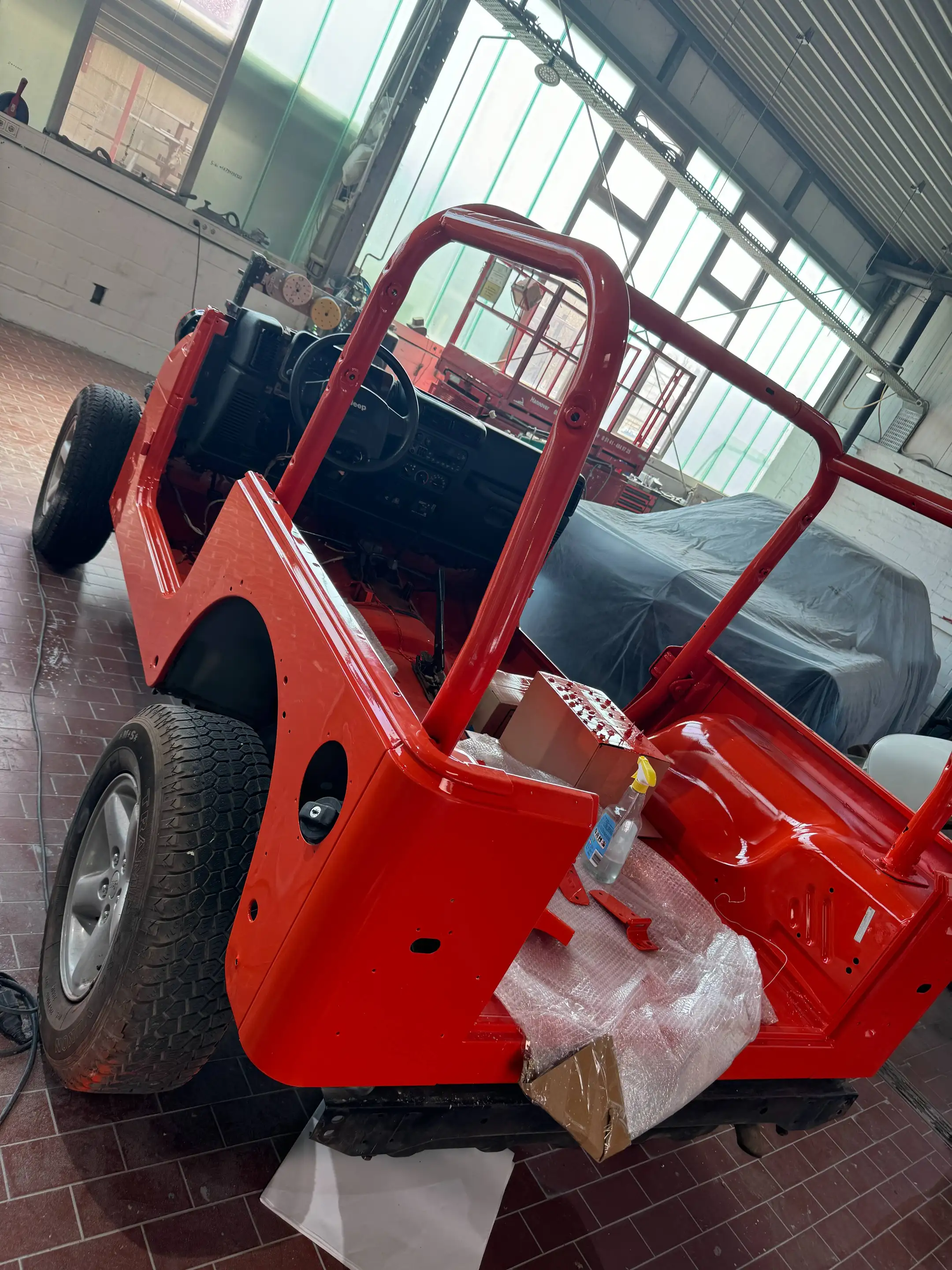 Jeep Wrangler TJ 4.0 Automatikgetriebe Klima NEU LACKIERT — photo 11