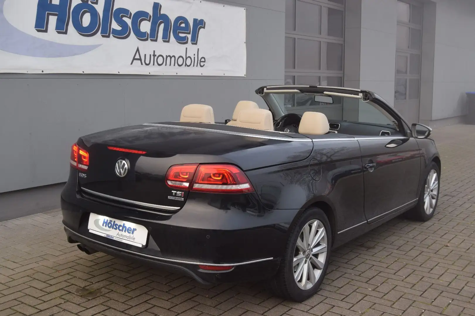 Volkswagen Eos Sport & Style,Navi,Leder,Xenon,Kam,Sitzh,.. Schwarz - 2