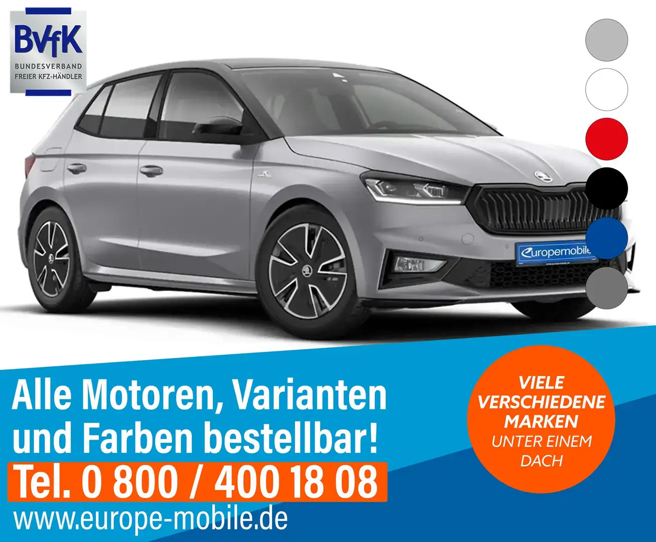 Skoda Fabia 2026 ESSENCE 5J. GARANTIE 1.0 TSI 85kW M6 - 1