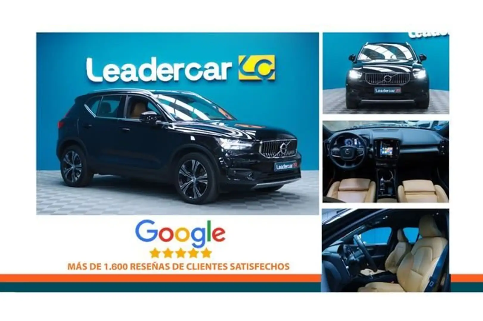 Volvo XC40 1.5 T4 Twin Recharge Inscription Auto Negro - 2
