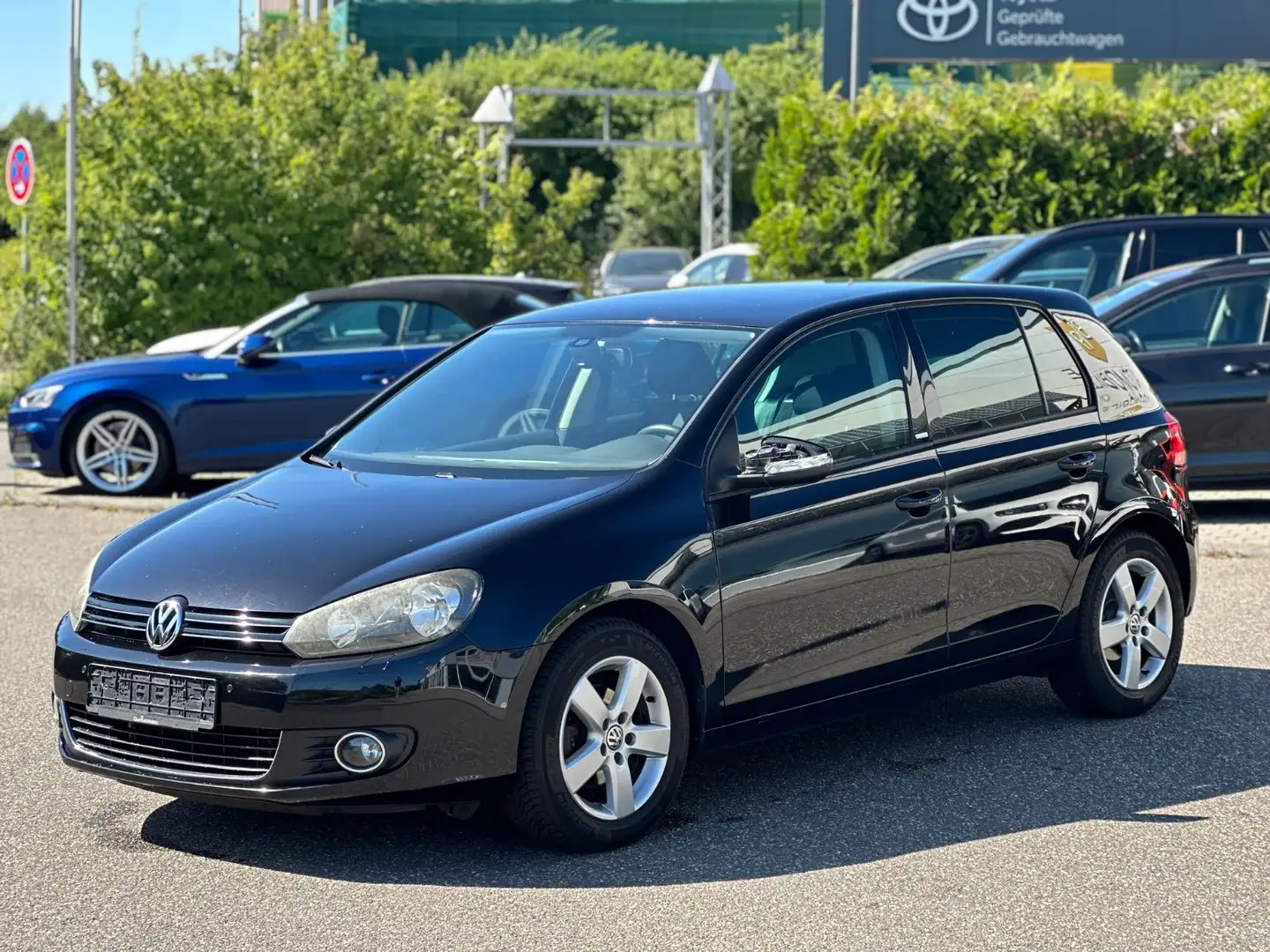 Volkswagen Golf VI Style 1.6 TDI/DSG/Klimaauto/Alu/PDC Schwarz - 1
