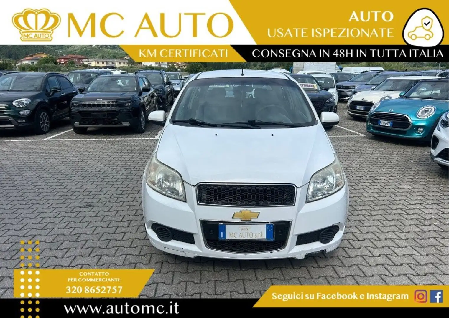 Chevrolet Aveo 1.2 3 porte LS GPL Eco Logic Blanc - 2